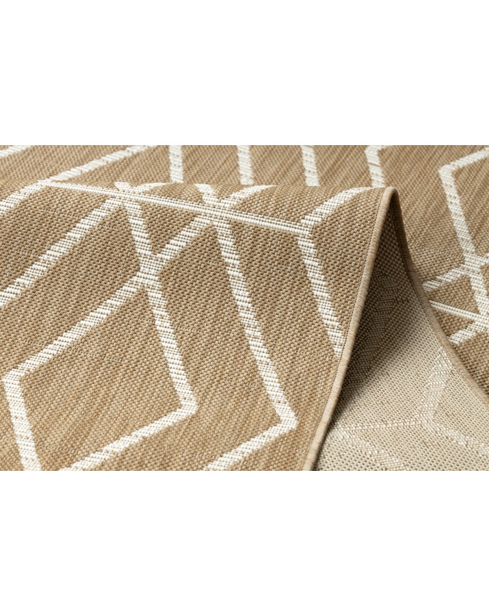 Plokščio audimo geometrinis kilimas FLAT 