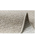 Smėlio spalvos plokščio audimo kilimas Origi