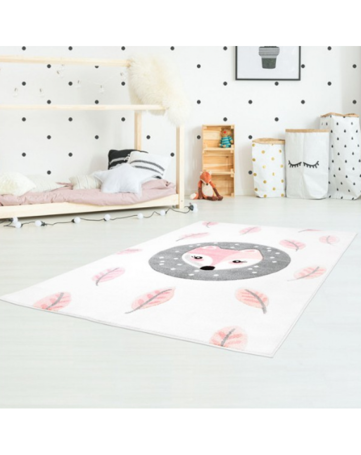 Vaikiškas kilimas "Rožinė lapė"