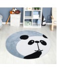 Melsvas kilimas "Didelė panda"Vaikiški kilimai