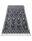 Pilkas marokietiško stiliaus kilimas BERBER 