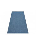 Mėlynas plokščio audimo kilimas FLAT 