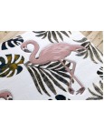 Vaikiškas kilimas su flamingais