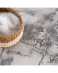 Pilkas marmuro imitacijos kilimas Chic 