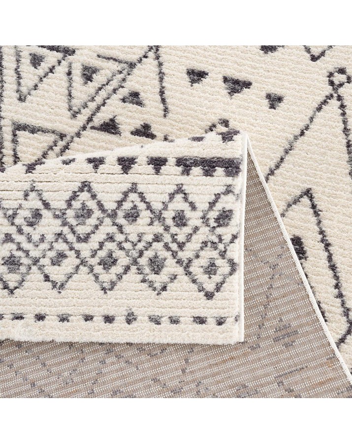 Kreminis boho stiliaus kilimas April 
