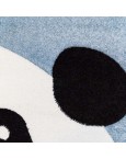 Melsvas kilimas "Didelė panda"