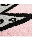 Rožinis kilimas "Katytė princesė"Vaikiški kilimai