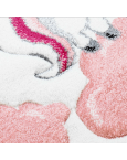 Rožinis vaikiškas kilimas "Ponis"Vaikiški kilimai