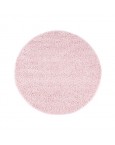 Švelnus rožinis kilimas Shaggy Uni