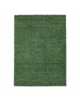 Švelnus žalias kilimas Shaggy UniKilimai