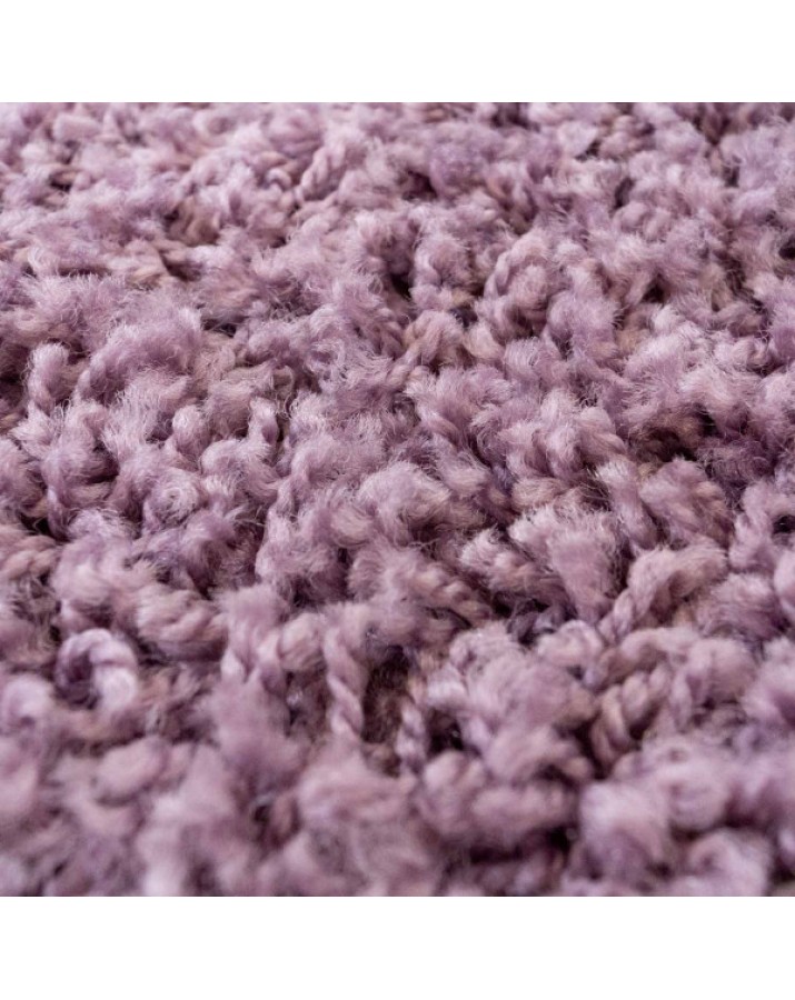 Violetinis minkštas kilim..
